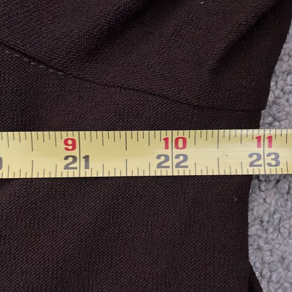 Eileen Fisher Women's Dark Brown Longline Crepe Jacket/Blazer size XL - Picture 6 of 8